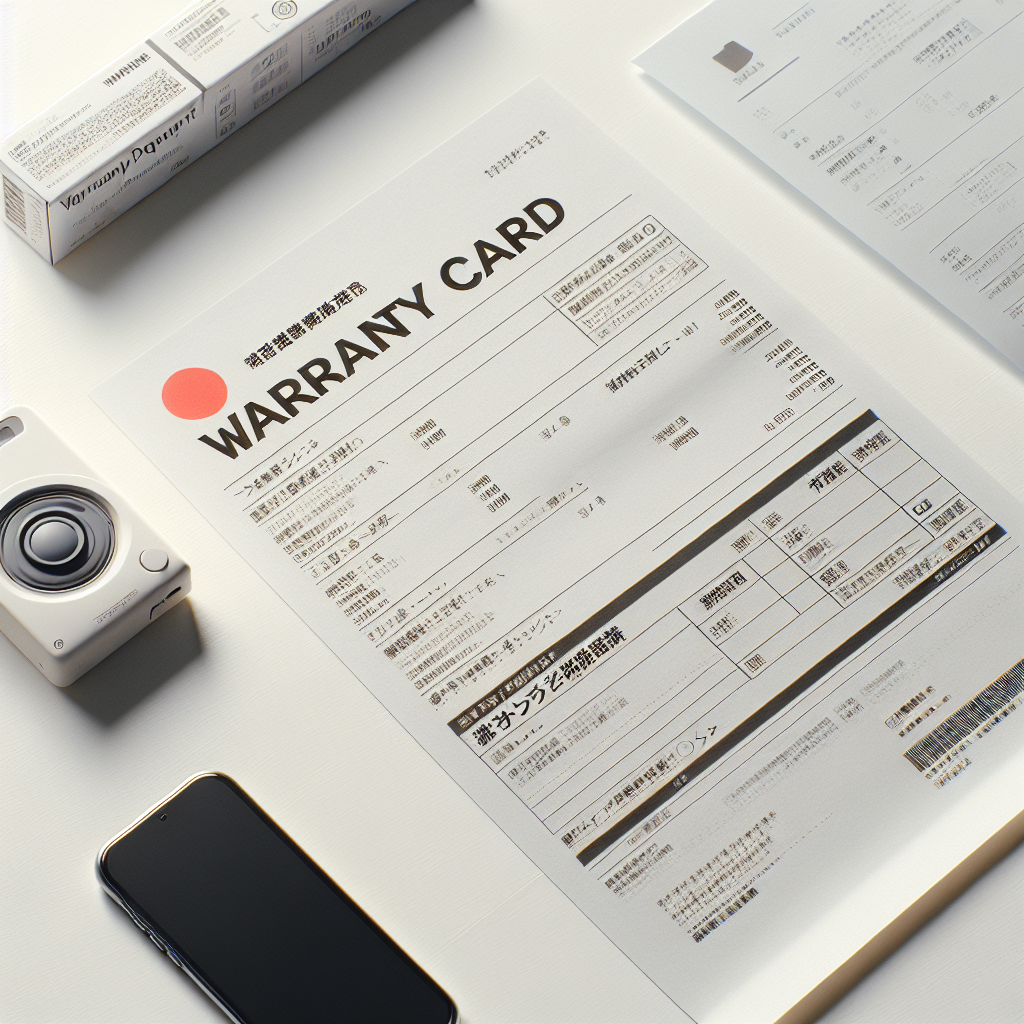 家電保証書と保証期限管理